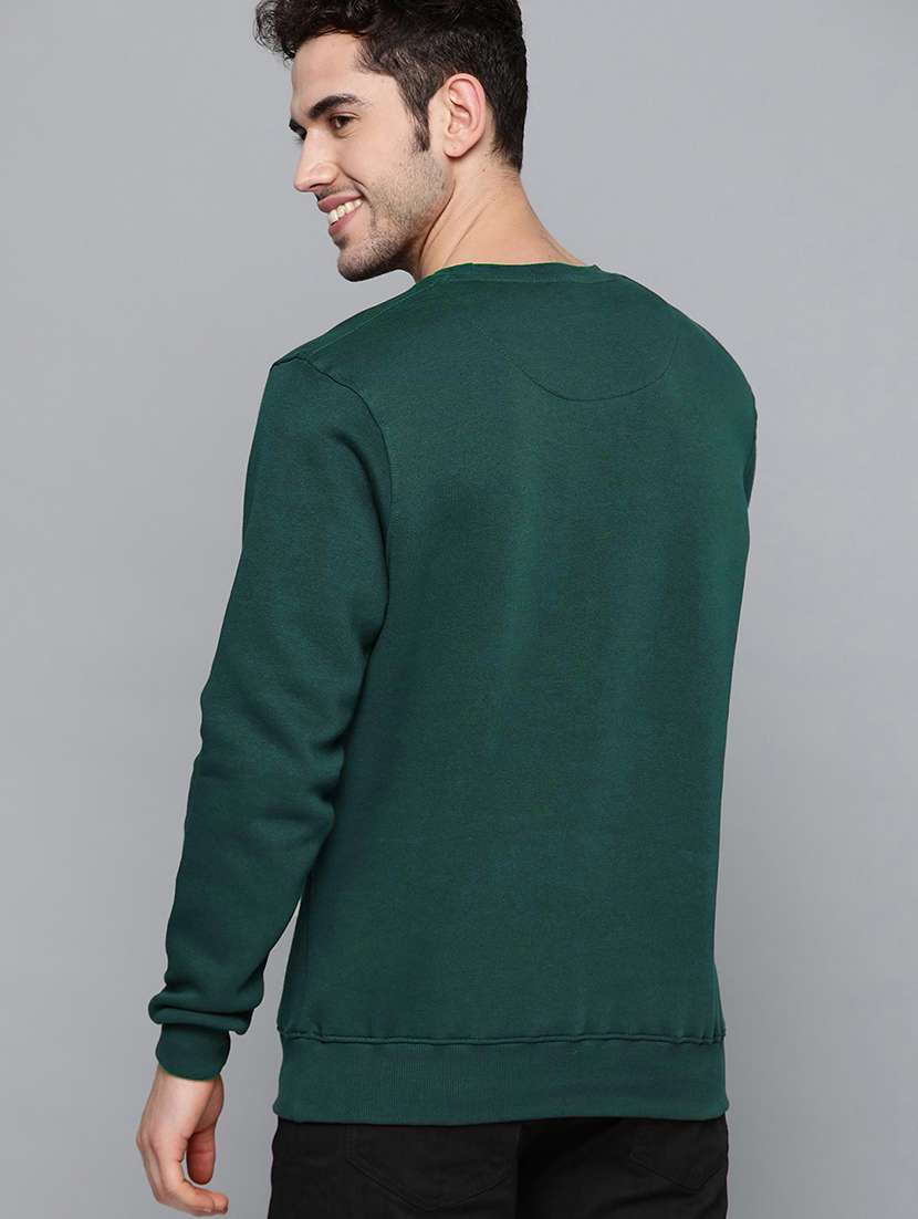 men long sleeve plain sweatshirt - 21668677 -  Standard Image - 2