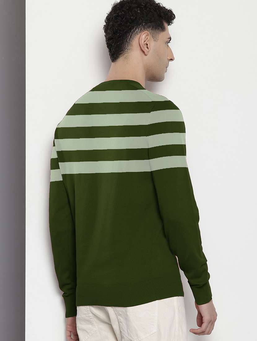 men long sleeve striped pullover - 21669022 -  Standard Image - 2