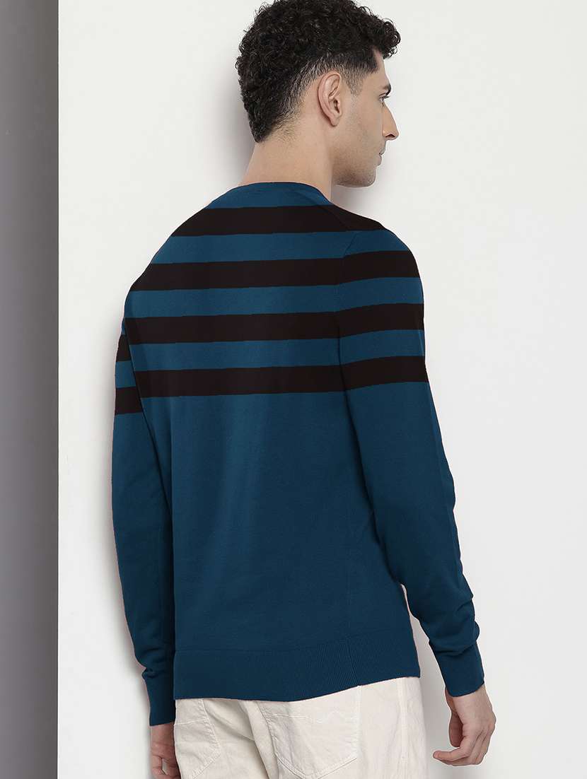 men long sleeve striped pullover - 21669024 -  Standard Image - 2