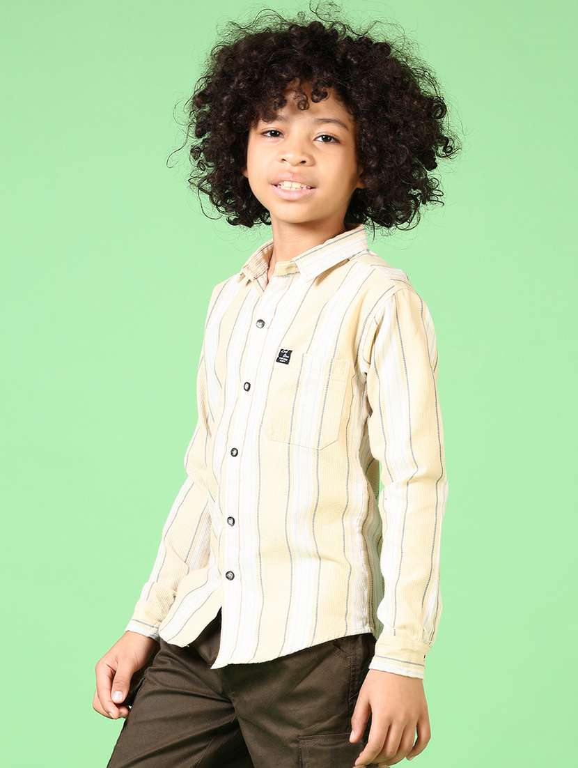 boys long sleeves striped shirt - 21669084 -  Standard Image - 2