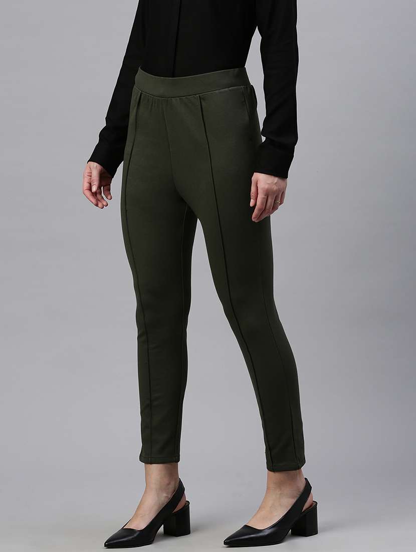 women high rise ankle length jegging - 21669352 -  Standard Image - 2