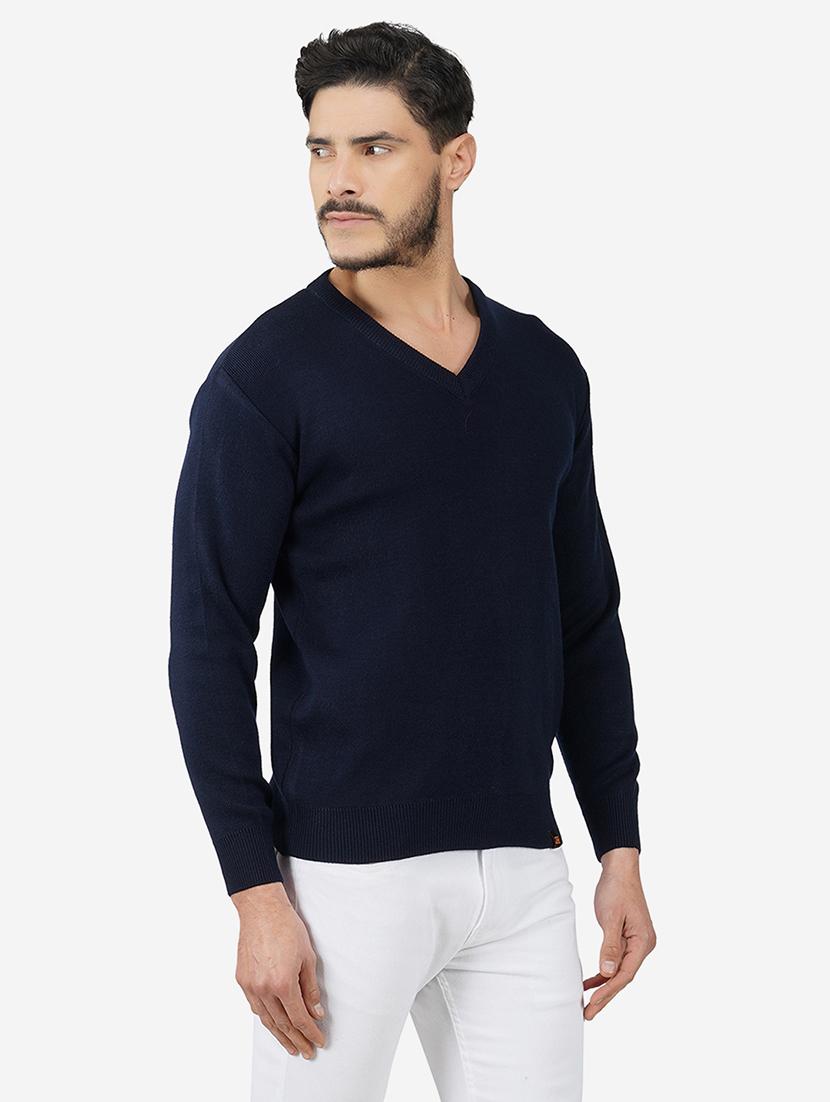 men long sleeves solid pullover - 21669617 - Standard Image - 2