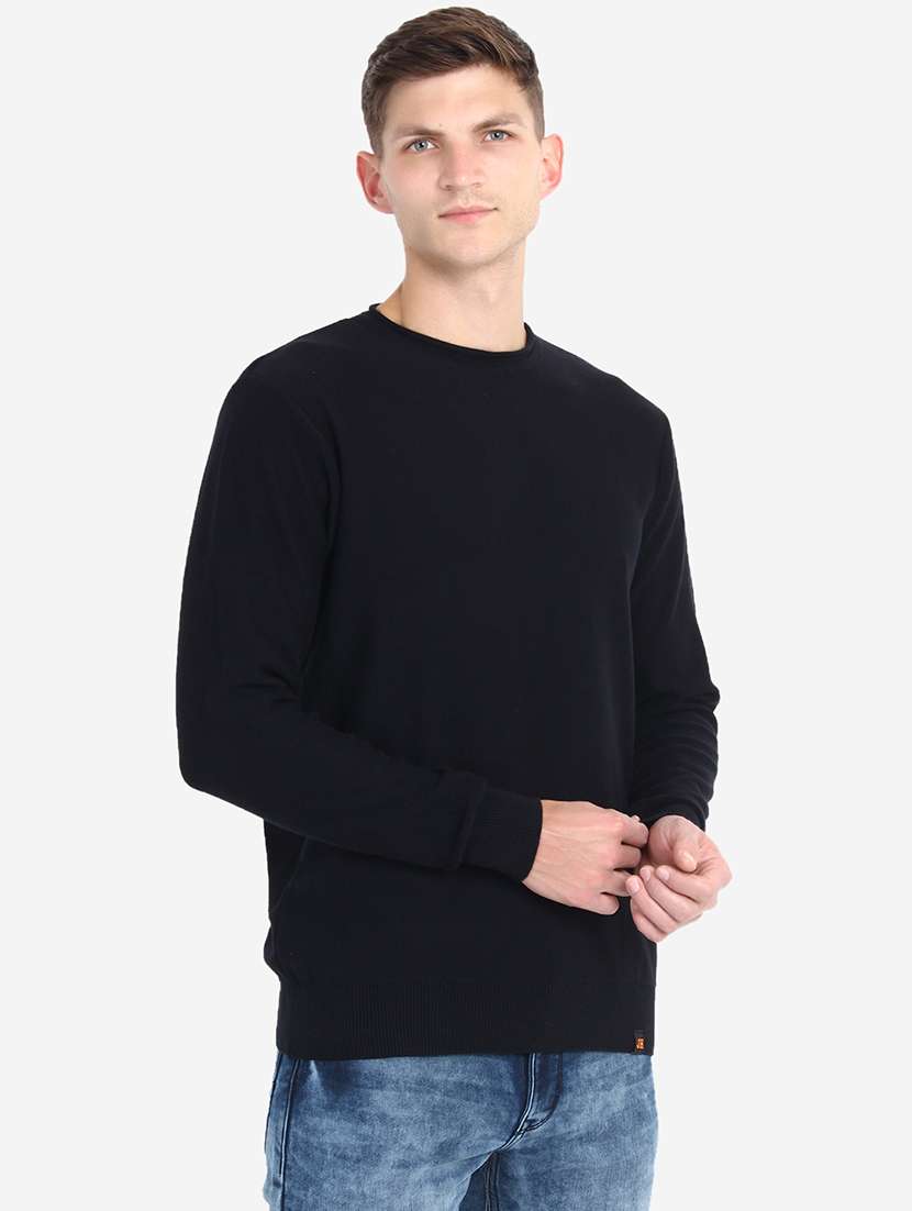 men long sleeves solid pullover - 21669652 -  Standard Image - 2