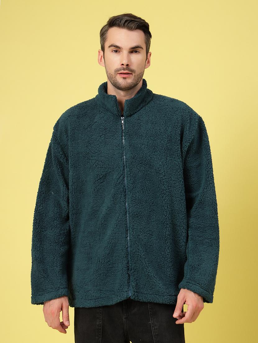 men long sleeve solid casual jacket - 21670164 - Zoom Image - 0