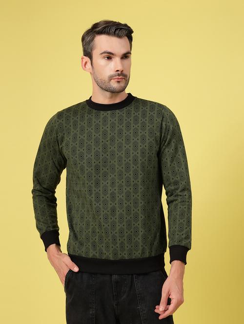 men long sleeve printed sweatshirt - 21670180 - Standard Image - 0