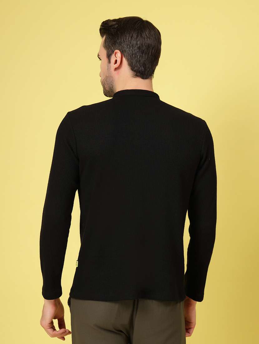 men solid regular fit long sleeve t-shirt - 21670197 -  Standard Image - 2