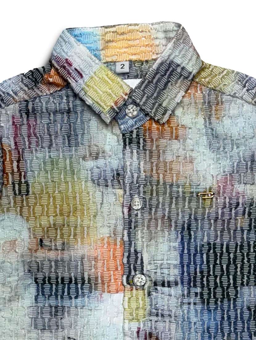 boys long sleeve printed shirt - 21670219 - Standard Image - 2