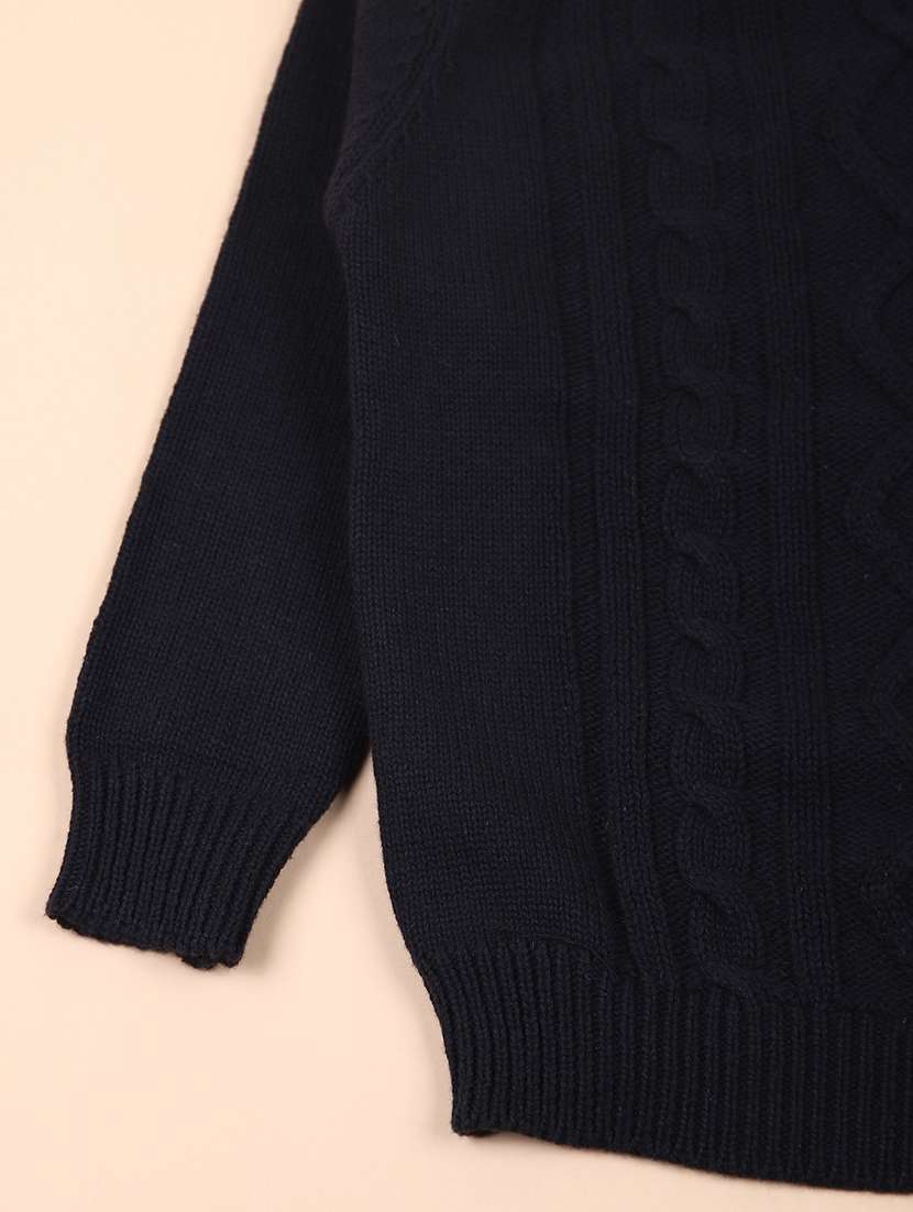 boys self design long sleeve sweater - 21670830 -  Standard Image - 2