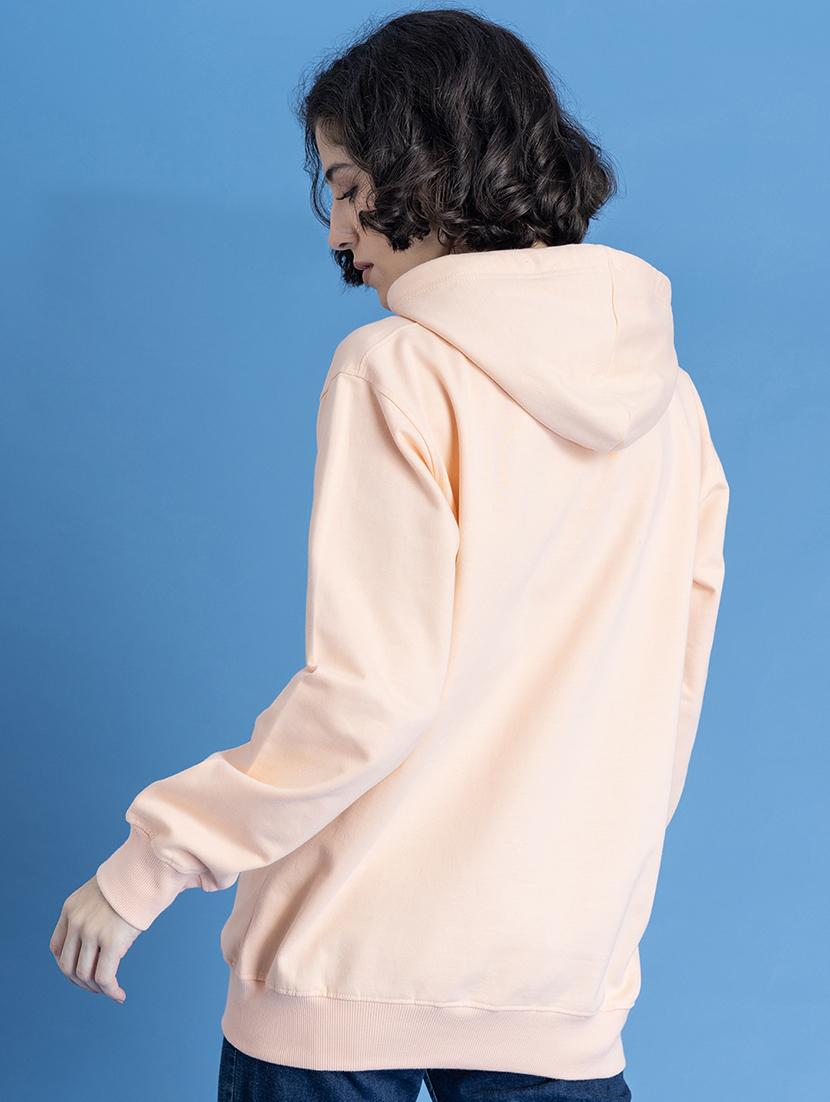 women chest print long sleeves sweatshirt - 21670914 - Standard Image - 2