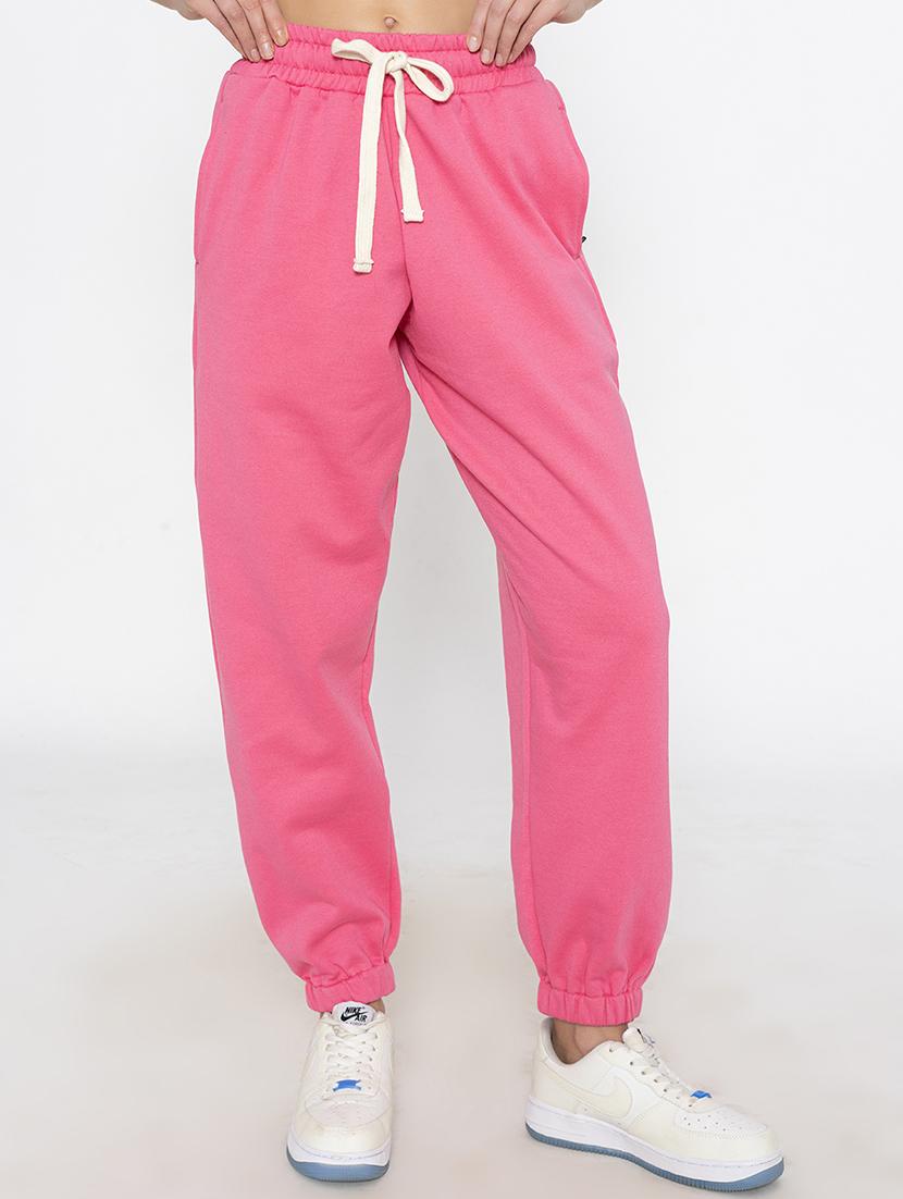 women solid mid rise relaxed fit jogger - 21670921 - Zoom Image - 0