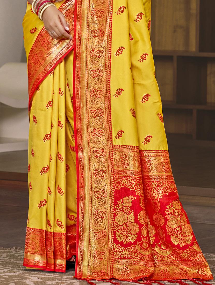 women self design banarasi saree with blouse - 21671030 - Standard Image - 2