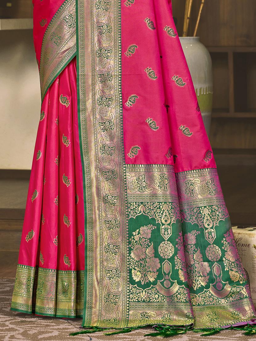 women self design banarasi saree with blouse - 21671031 - Standard Image - 2