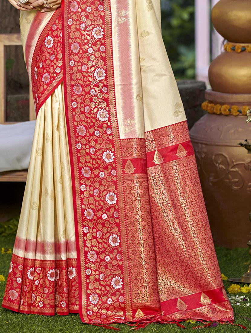 women self design banarasi saree with blouse - 21671045 - Standard Image - 2