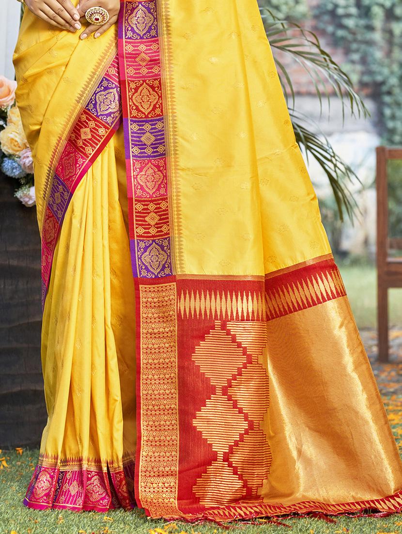 women self design bordered saree with blouse - 21671061 - Standard Image - 2