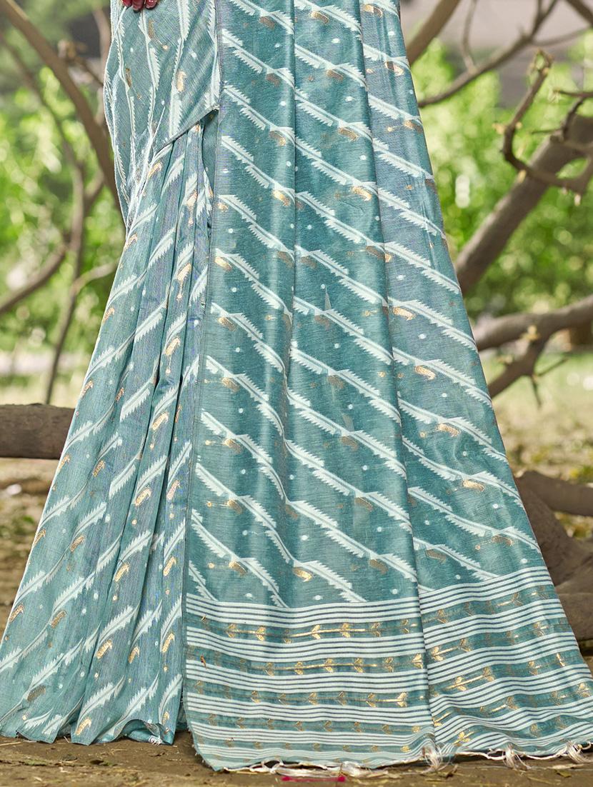 women self design tussar saree with blouse - 21671080 - Standard Image - 2