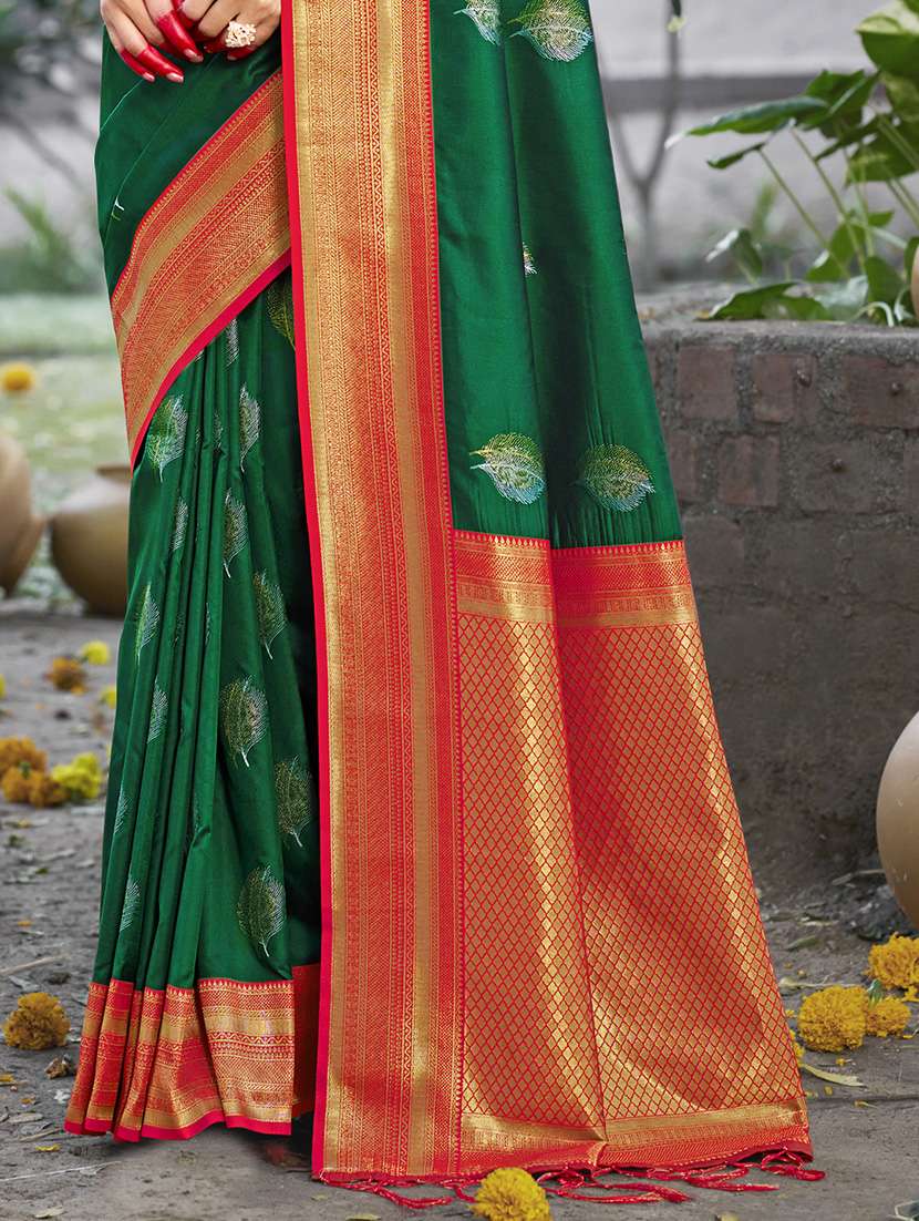 women self design bordered saree with blouse - 21671085 -  Standard Image - 2