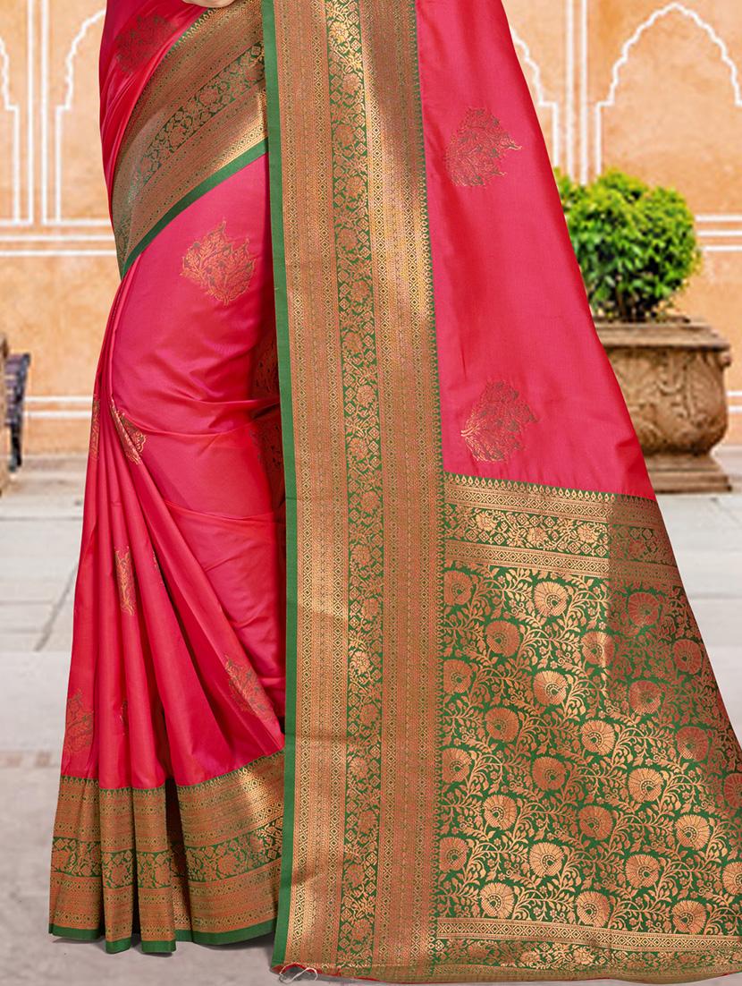 women self design bordered saree with blouse - 21671117 - Standard Image - 2