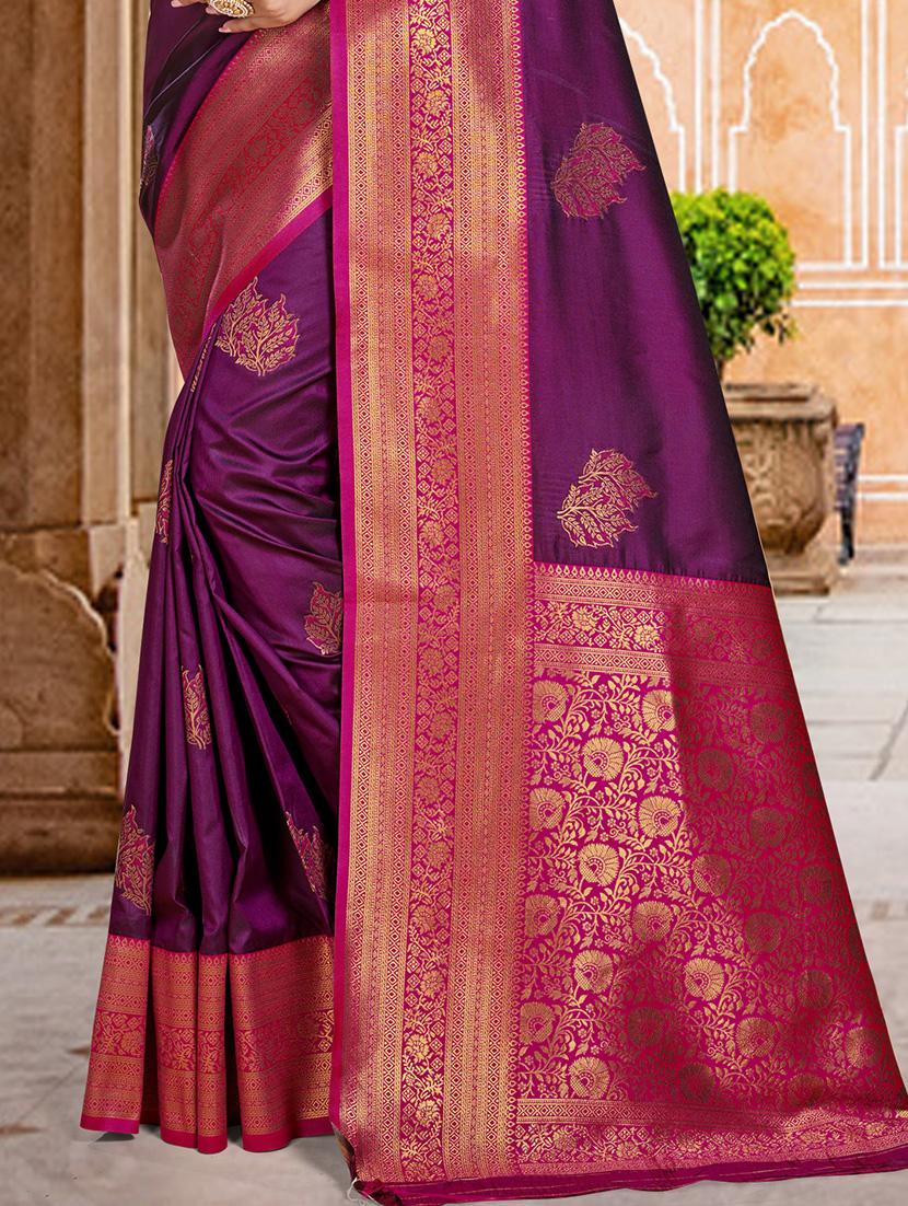 women self design bordered saree with blouse - 21671118 - Standard Image - 2