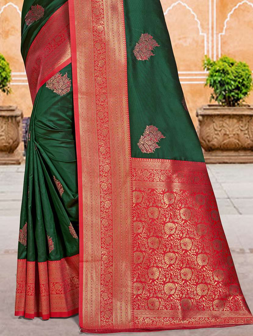 women self design bordered saree with blouse - 21671119 - Standard Image - 2