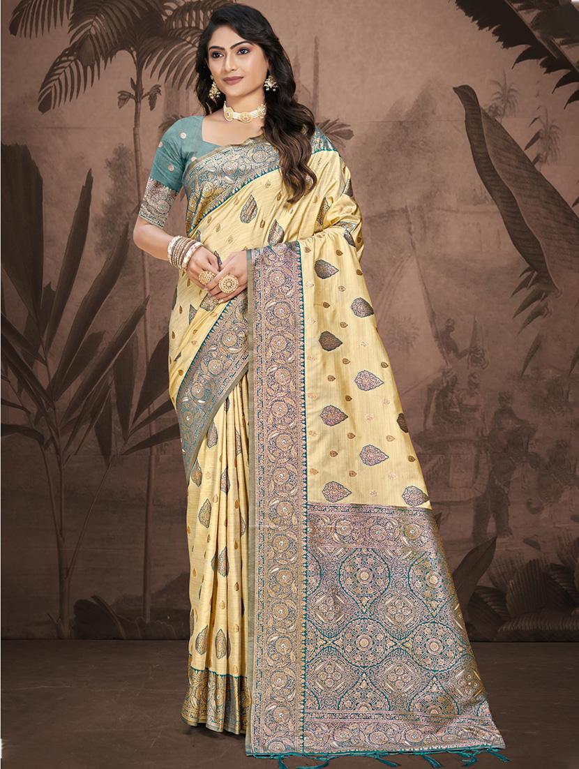 women self design bordered saree with blouse - 21671129 -  Zoom Image - 0