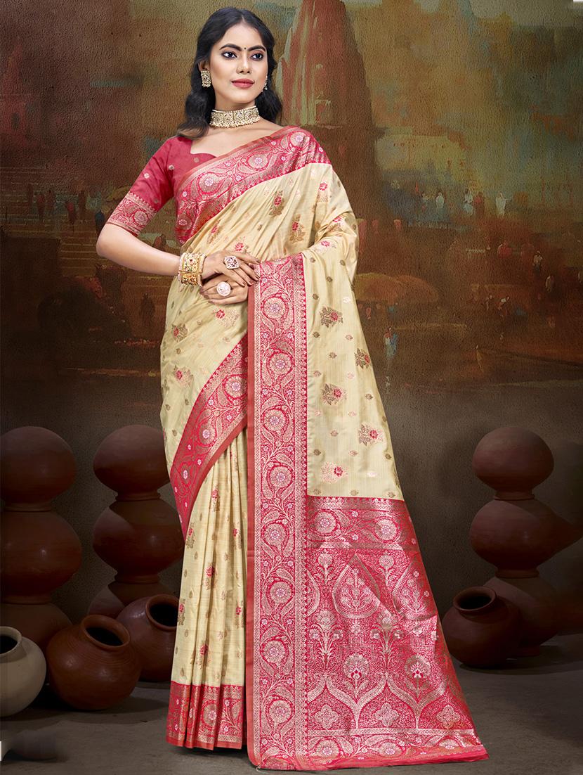 women self design bordered saree with blouse - 21671134 -  Zoom Image - 0