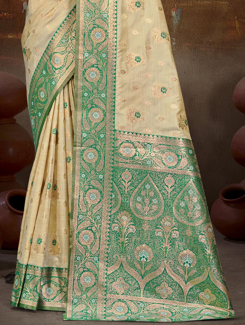 women self design bordered saree with blouse - 21671138 - Standard Image - 2