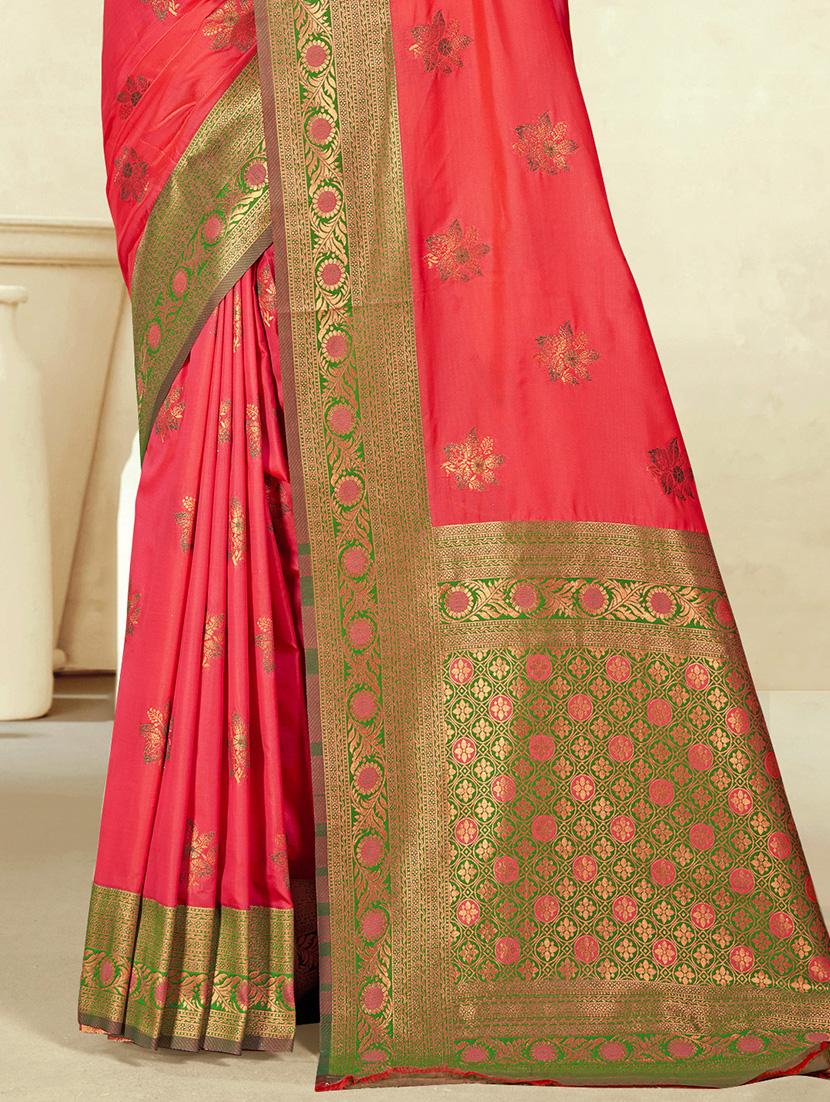 women self design bordered saree with blouse - 21671158 - Standard Image - 2