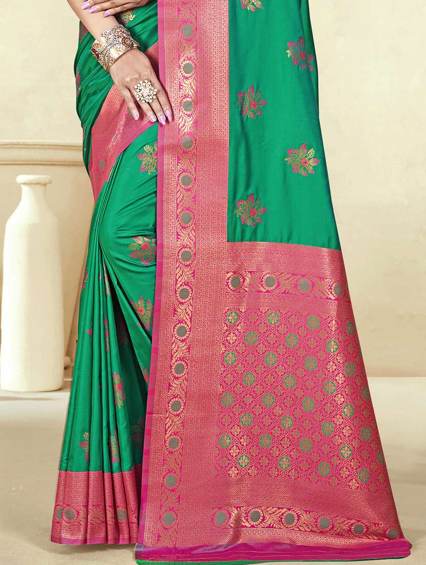 women self design bordered saree with blouse - 21671159 -  Standard Image - 2