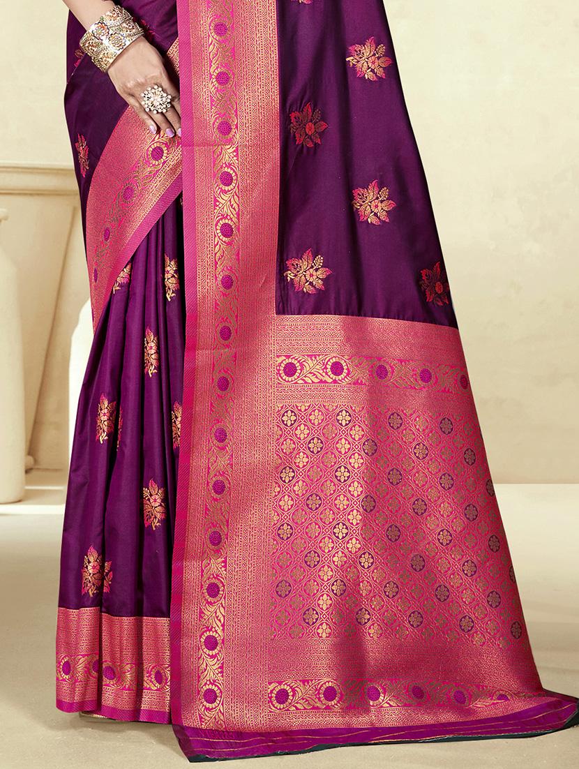 women self design bordered saree with blouse - 21671163 - Standard Image - 2