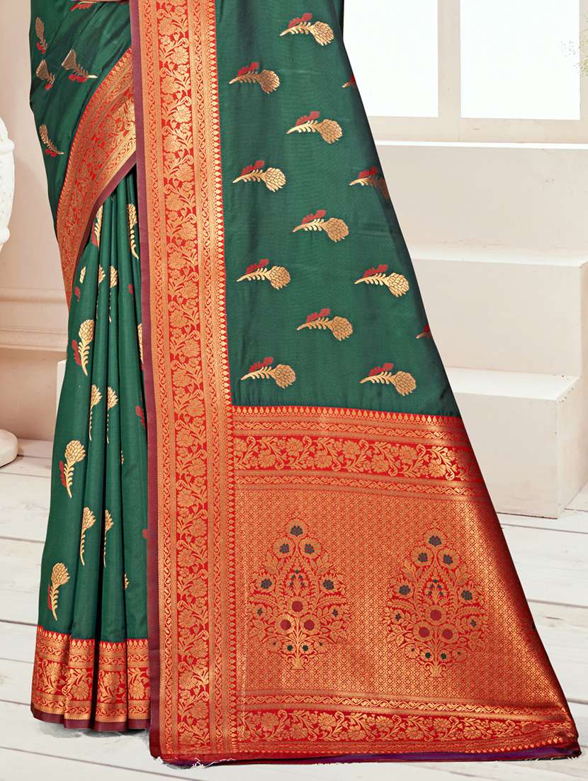 women self design bordered saree with blouse - 21671178 -  Standard Image - 2