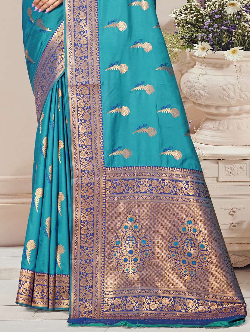women self design bordered saree with blouse - 21671182 -  Standard Image - 2