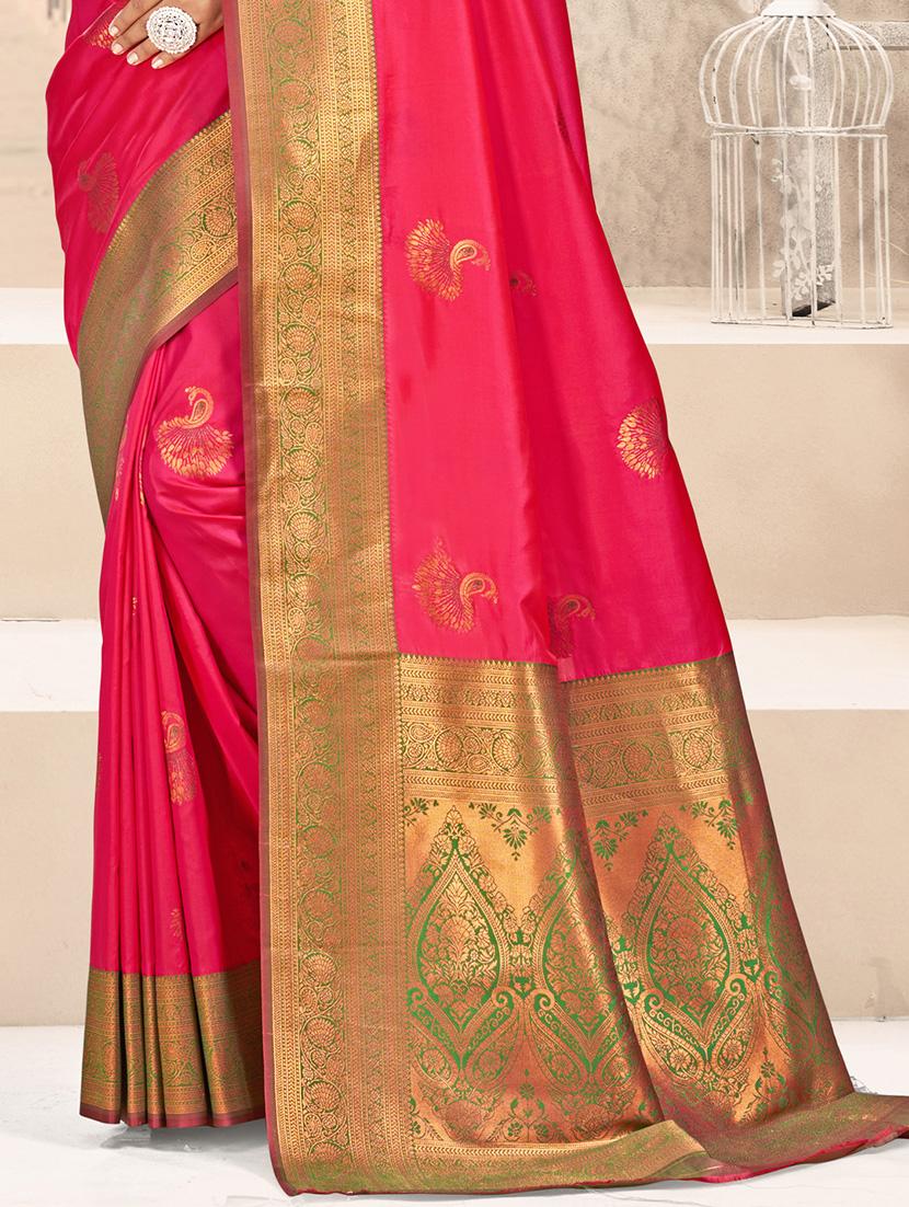 women self design bordered saree with blouse - 21671196 - Standard Image - 2