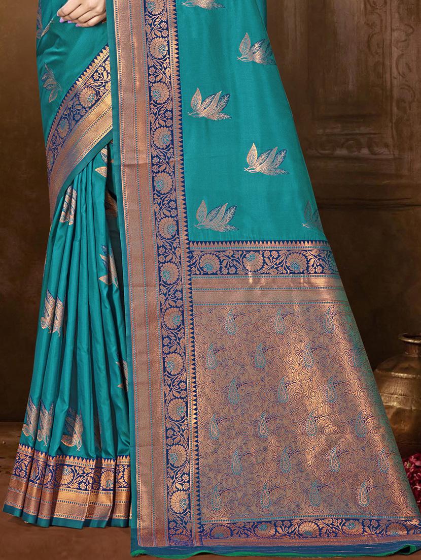 women self design bordered saree with blouse - 21671206 - Standard Image - 2