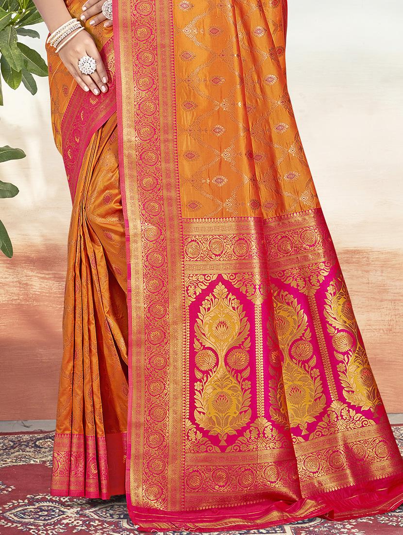 women self design banarasi saree with blouse - 21671210 - Standard Image - 2