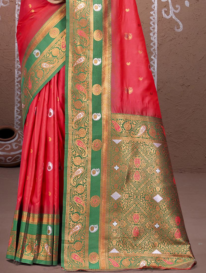 women self design bordered saree with blouse - 21671257 - Standard Image - 2