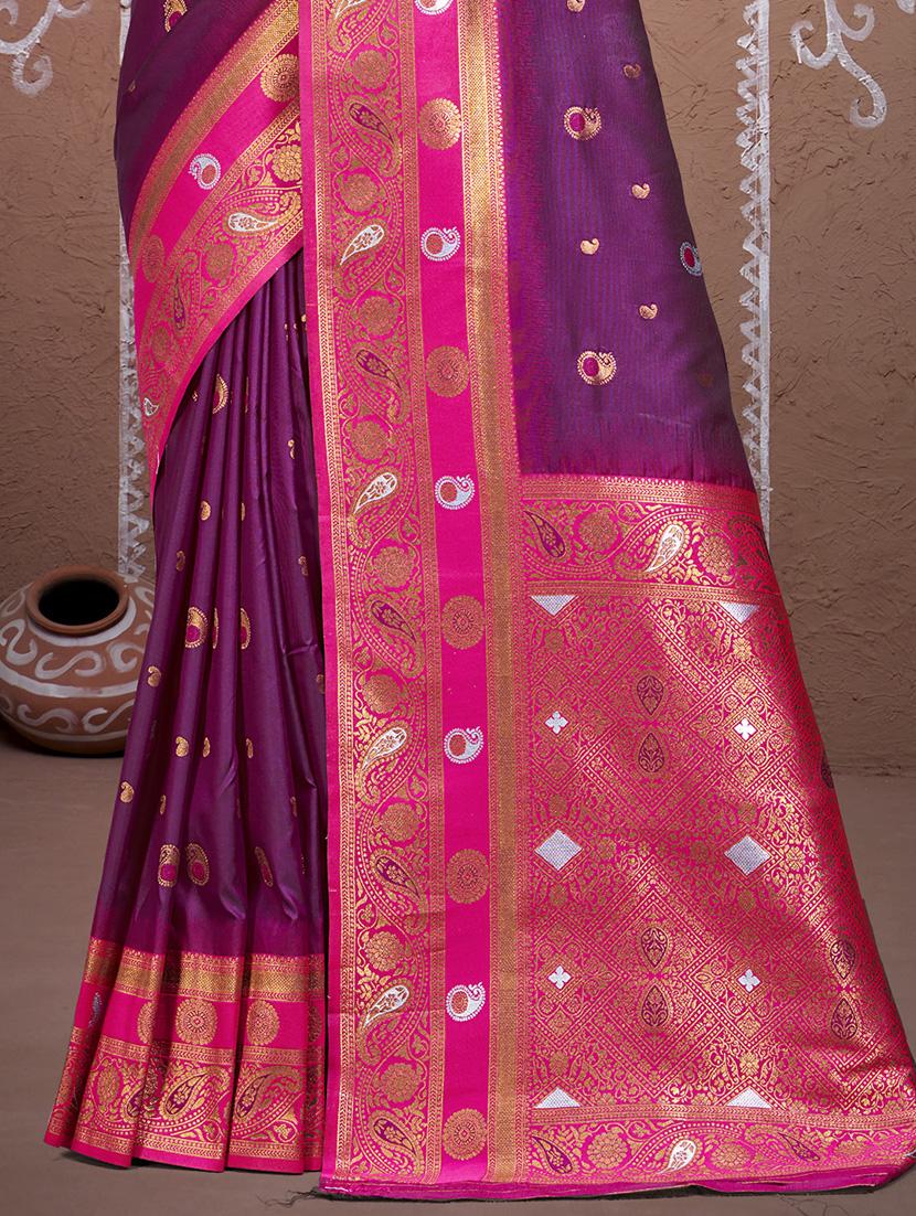 women self design bordered saree with blouse - 21671261 - Standard Image - 2