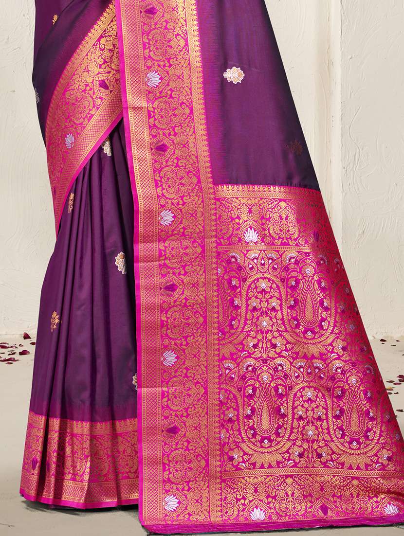 women self design bordered saree with blouse - 21671264 -  Standard Image - 2