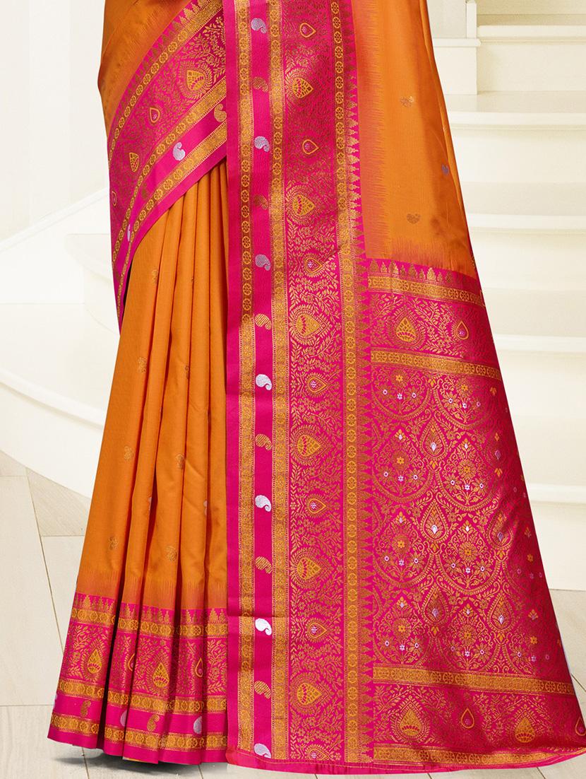 women self design bordered saree with blouse - 21671273 - Standard Image - 2