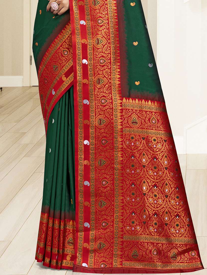 women self design bordered saree with blouse - 21671274 -  Standard Image - 2