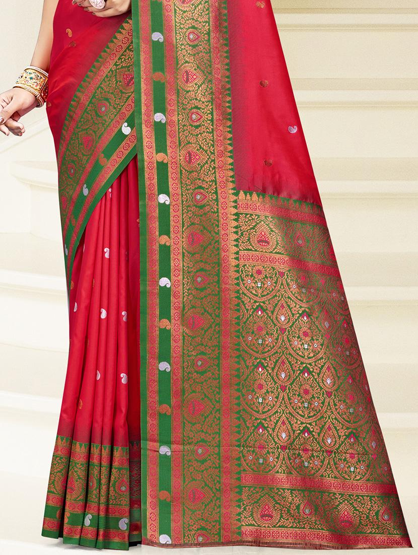 women self design bordered saree with blouse - 21671275 - Standard Image - 2