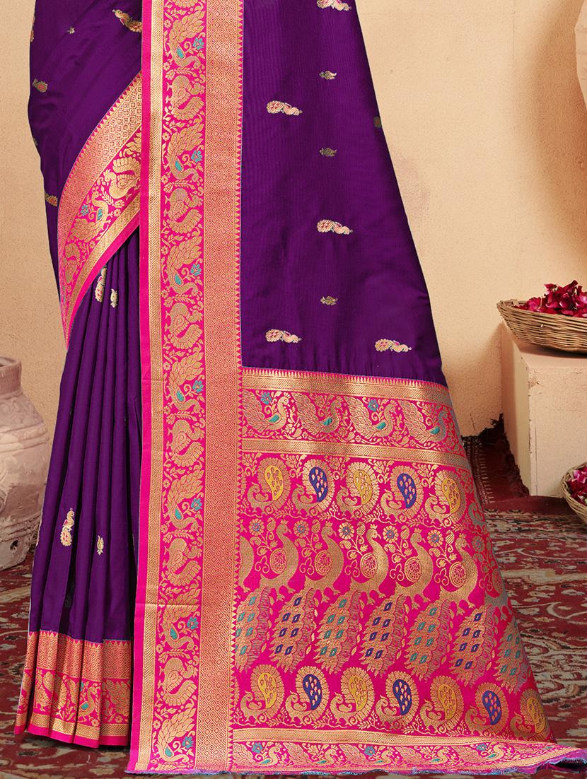 women self design bordered saree with blouse - 21671297 - Standard Image - 2