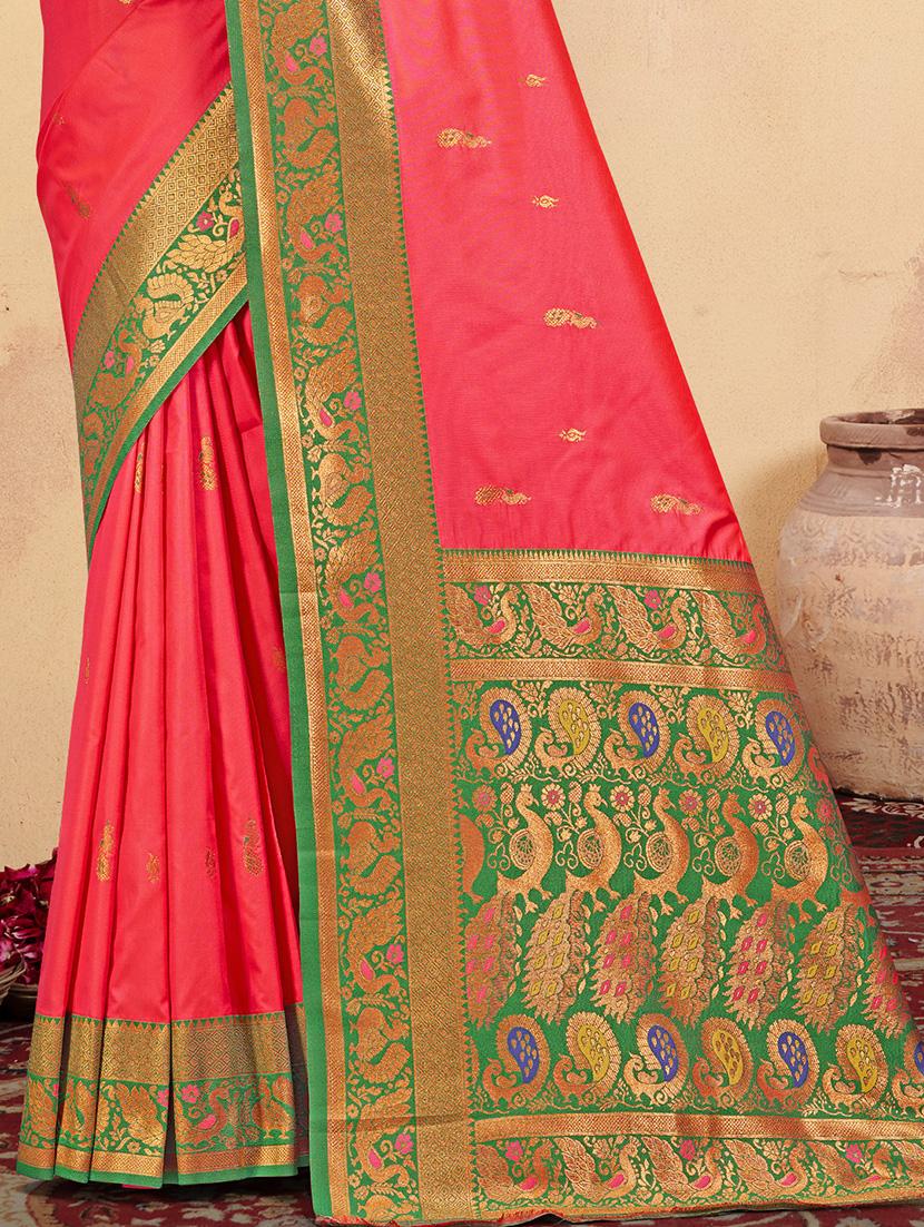 women self design bordered saree with blouse - 21671301 - Standard Image - 2
