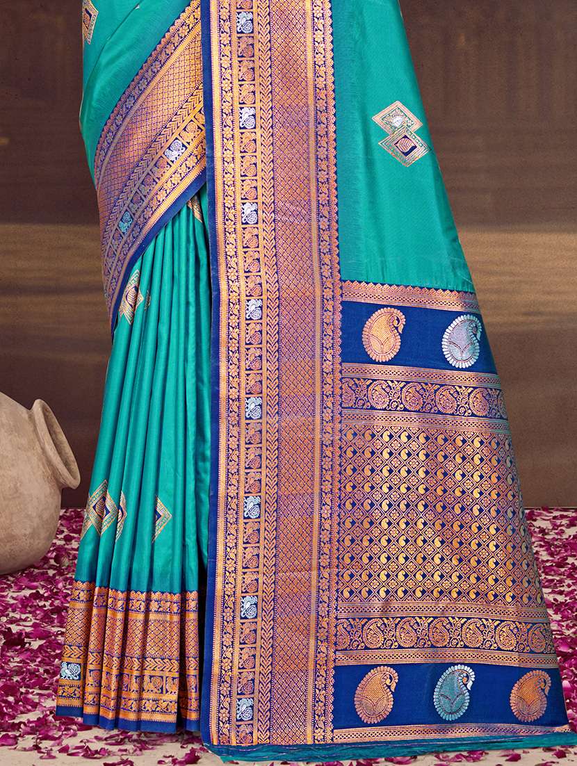 women self design bordered saree with blouse - 21671312 -  Standard Image - 2