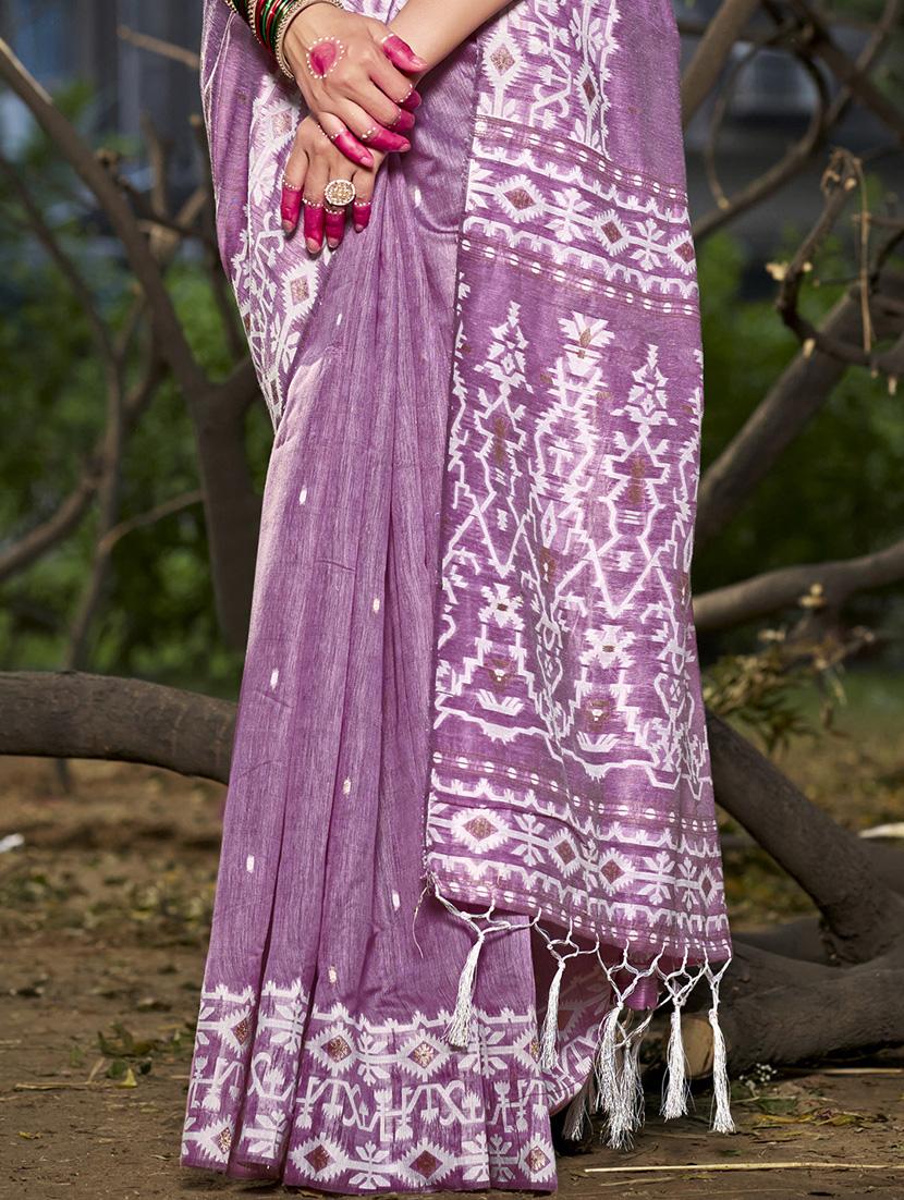 women self design tussar saree with blouse - 21671318 - Standard Image - 2