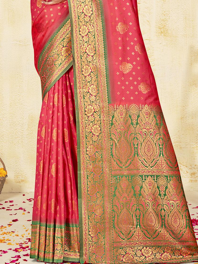 women self design banarasi saree with blouse - 21671323 - Standard Image - 2