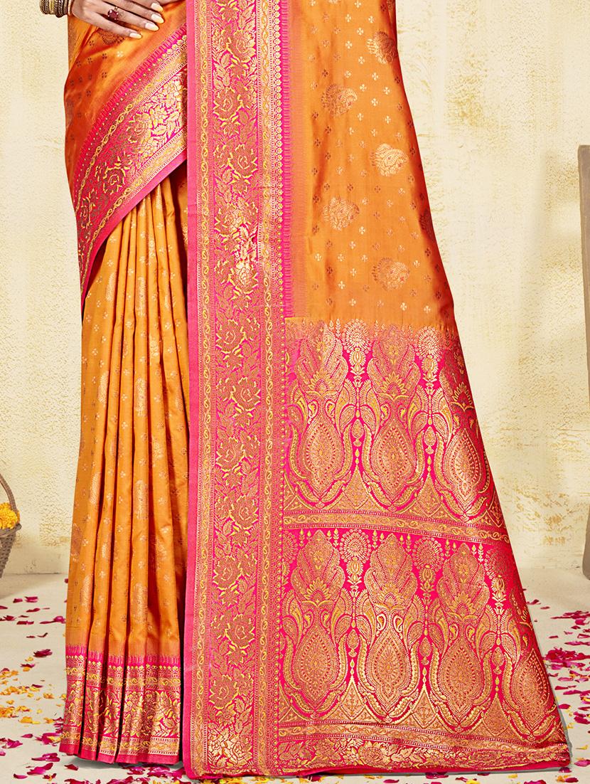 women self design banarasi saree with blouse - 21671326 - Standard Image - 2