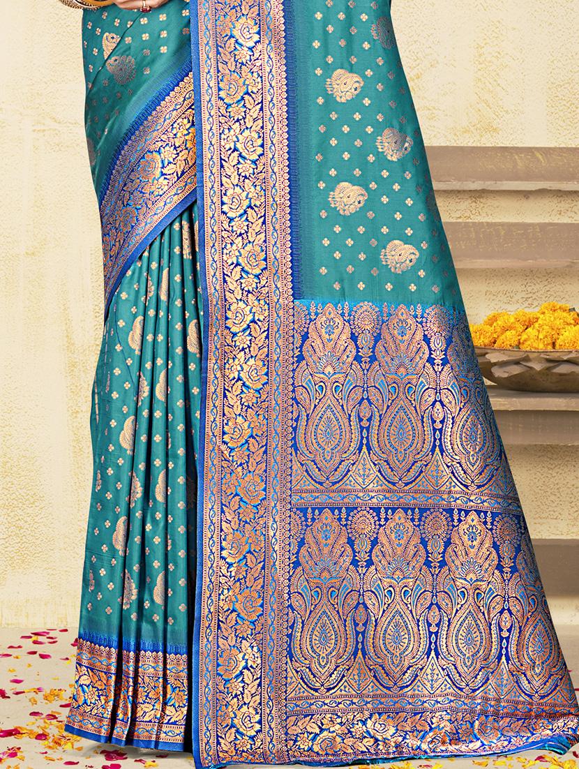 women self design banarasi saree with blouse - 21671327 - Standard Image - 2