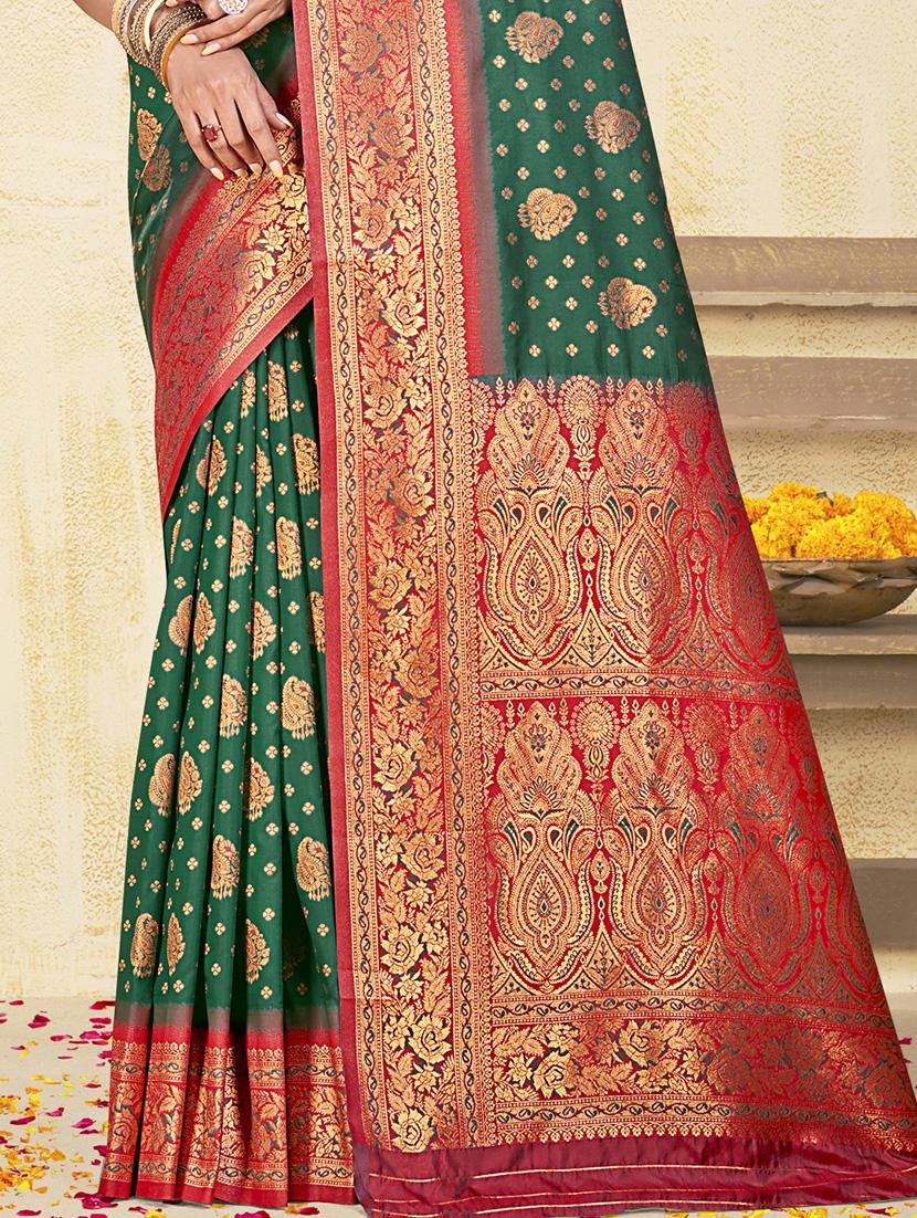 women self design banarasi saree with blouse - 21671328 - Standard Image - 2