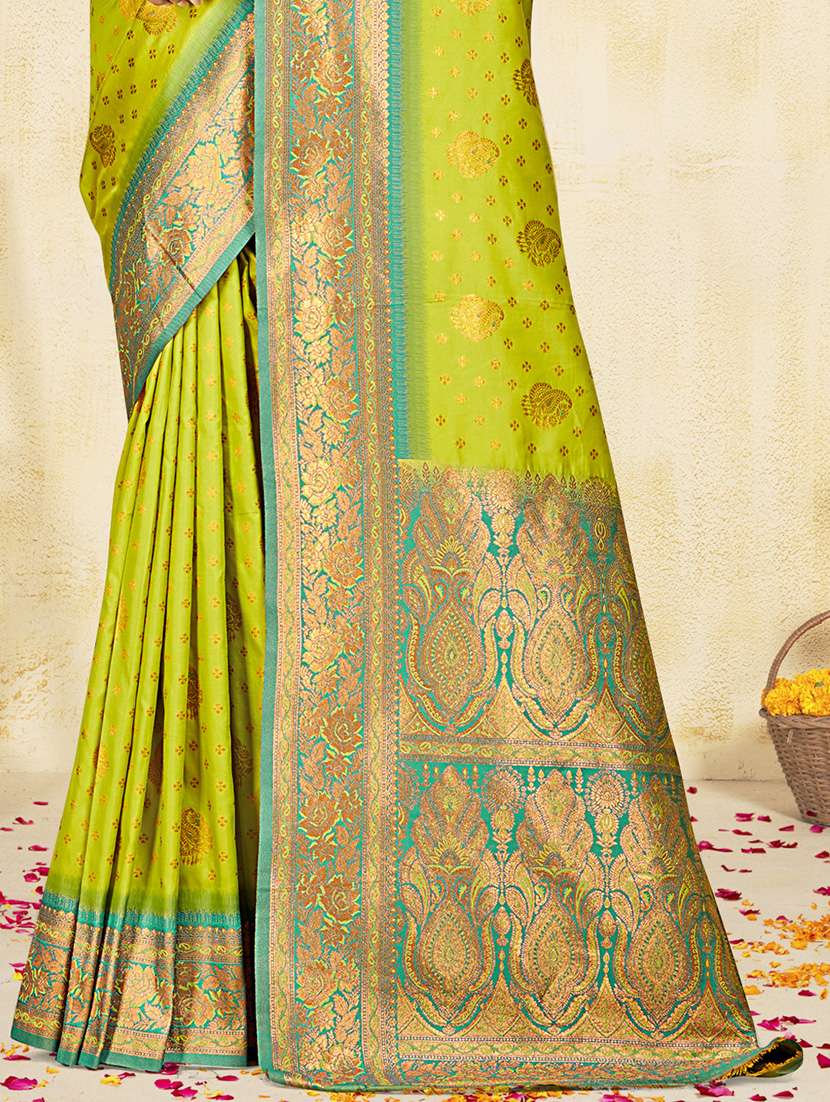 women self design banarasi saree with blouse - 21671330 -  Standard Image - 2