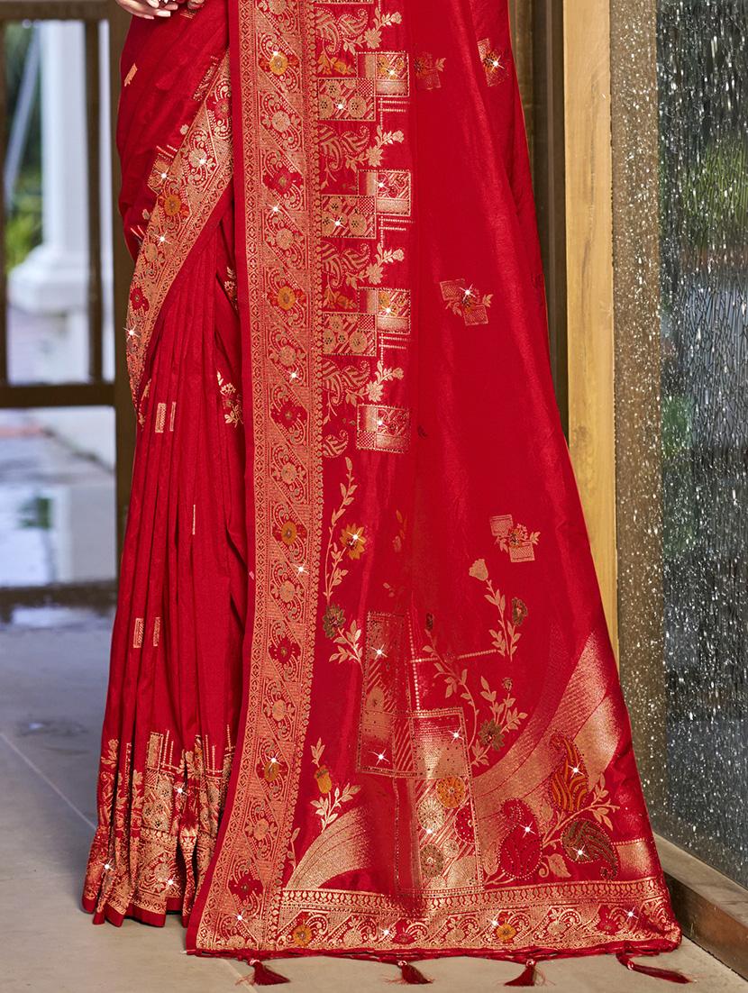 women self design banarasi saree with blouse - 21671338 - Standard Image - 2